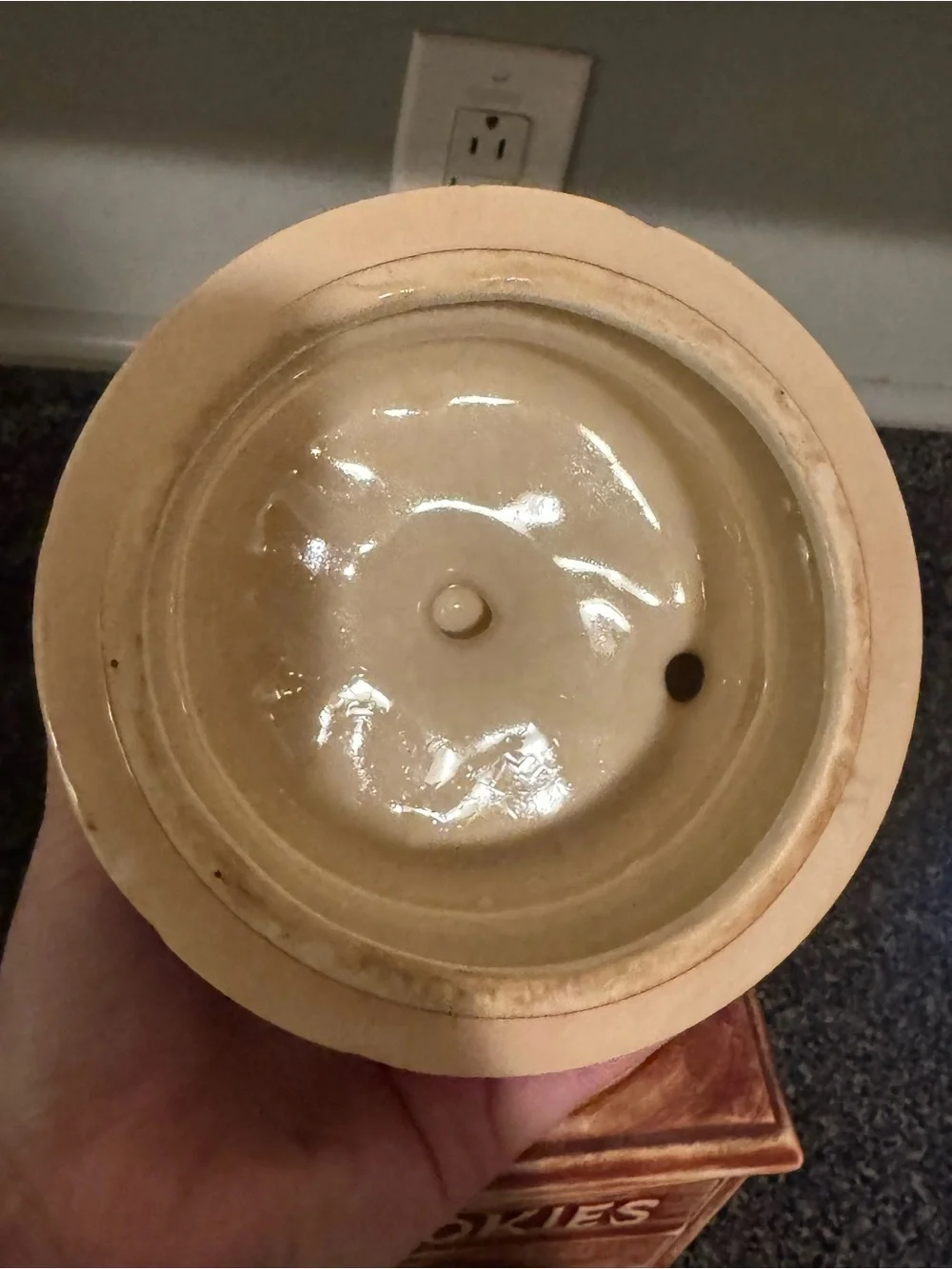 VTG McCoy Pottery Coffee Grinder Cookie Jar
